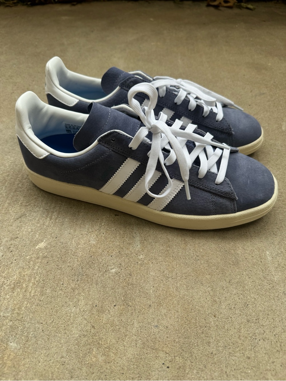 Adidas Campus Adv Orbit Violet Suede Sneakers Size 10